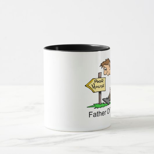 Vader van de Bride (arm huis) Mok (Midden)