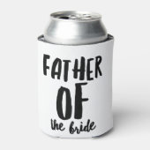 Vader van de Bride Blikjeskoeler (Blikje Voorkant)