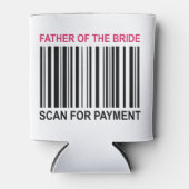 Vader van de Bride Blikjeskoeler (Voorkant)