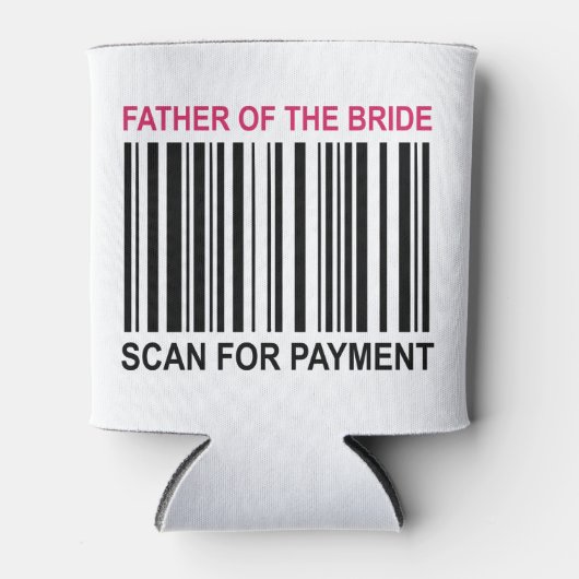Vader van de Bride Blikjeskoeler (Voorkant)