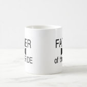 Vader van de bride Bowtie Koffiemok (Center)