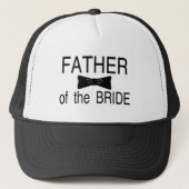Vader van de bride Bowtie Trucker Pet (Voorkant)