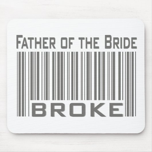 Vader van de Bride Broke Muismat (Voorkant)