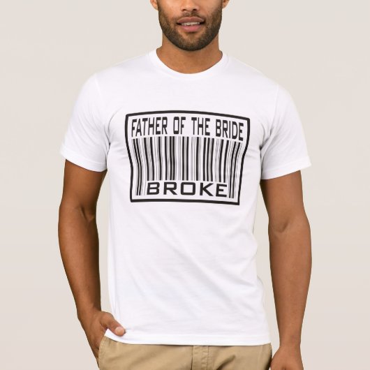 Vader van de Bride Broke T-shirt (Voorkant)