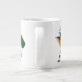 Vader van de Bride Champagne Toast Grote Koffiekop (Achterkant)