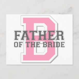 Vader van de Bride Cheer Briefkaart