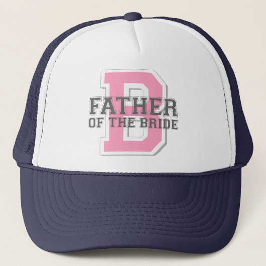 Vader van de Bride Cheer Trucker Pet (Voorkant)