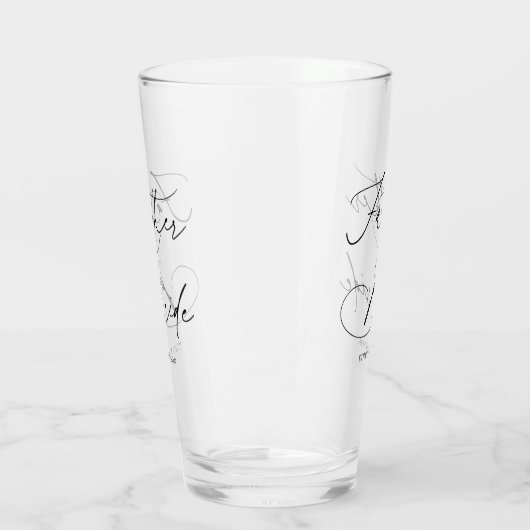 Vader van de Bride Chic Glas (Links)