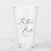 Vader van de Bride Chic Glas (Voorkant)