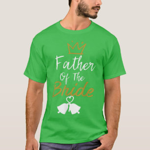 VADER VAN DE BRIDE DAD WEDDING MATCHING T-SHIRT
