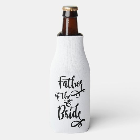 Vader van de Bride Flesjeskoeler (Fles Voorkant)