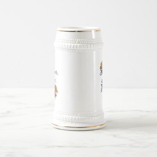 Vader van de bride Floral Bierpul (Center)