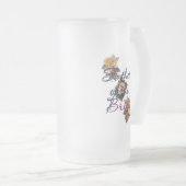 Vader van de bride Floral Matglas Bierpul (Voorkant rechts)