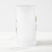 Vader van de bride Floral Matglas Bierpul (Center)