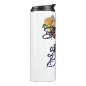 Vader van de bride Floral Thermosbeker (Gedraaid links)