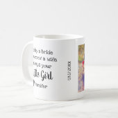 Vader van de Bride Foto Koffiemok (Voorkant links)