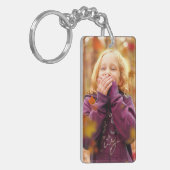 Vader van de Bride Foto Sleutelhanger (Voorkant Links)