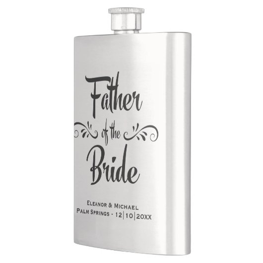 Vader van de Bride - Funny Wedding Party Gift Heupfles (Links)