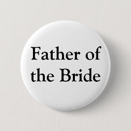 Vader van de Bride Gifts Ronde Button 5,7 Cm
