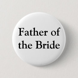Vader van de Bride Gifts Ronde Button 5,7 Cm