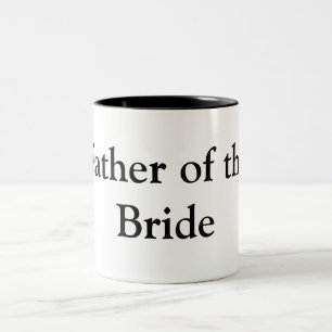 Vader van de Bride Gifts Tweekleurige Koffiemok