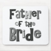 Vader van de Bride Gray Muismat (Voorkant)