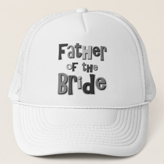 Vader van de Bride Gray Trucker Pet (Voorkant)