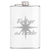 Vader van de Bride Heupfles (Voorkant)