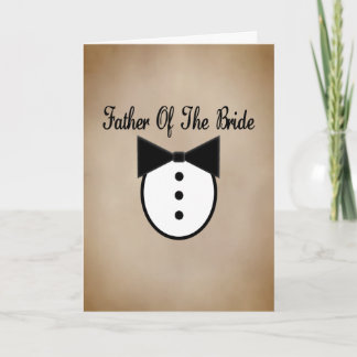 Vader van de Bride Kaart