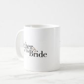 Vader van de Bride Koffiemok (Voorkant links)