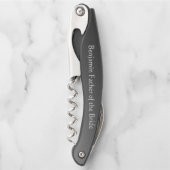 Vader van de Bride Kurkentrekker (Voorkant)