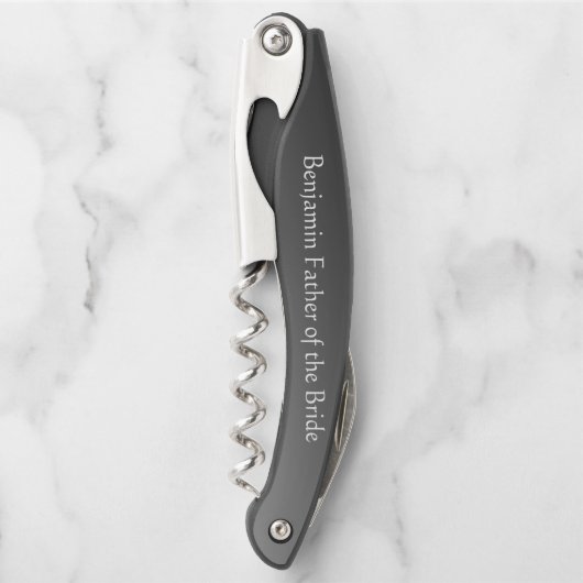 Vader van de Bride Kurkentrekker (Voorkant)