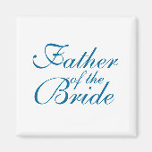 Vader van de Bride Magneet (Voorkant)