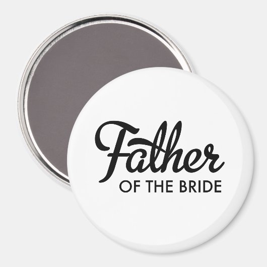 Vader van de Bride Magneet (Voorkant / Achterkant)