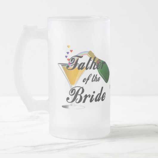 Vader van de Bride Matglas Bierpul (Links)