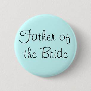 Vader van de Bride Pin Ronde Button 5,7 Cm