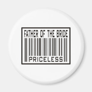 Vader van de Bride Priceless Magneet