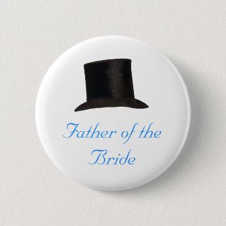 Vader van de Bride Ronde Button 5,7 Cm