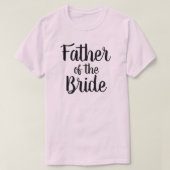 Vader van de Bride T-shirt (Design voorkant)