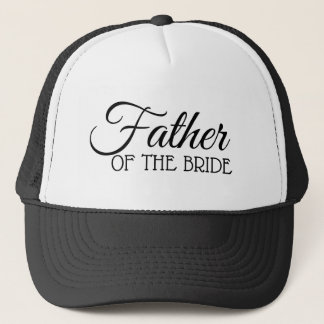 Vader van de Bride Trucker Hat Pet