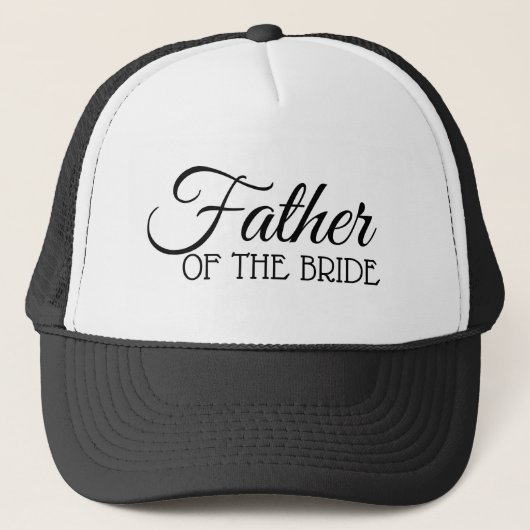 Vader van de Bride Trucker Hat Trucker Pet (Voorkant)
