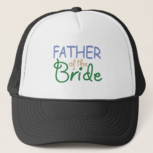Vader van de Bride Trucker Pet (Voorkant)
