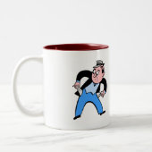 Vader van de Bride Tweekleurige Koffiemok (Links)