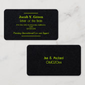 Vader van de Bride Visitekaartje (Voorkant / Achterkant)