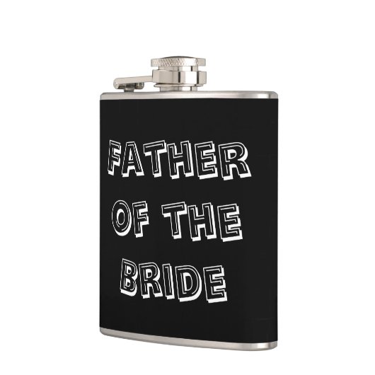 Vader van de Bride | Weddenschap Heupfles (Links)