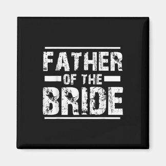 Vader van de Bride Wedding Bridal Party Magneet