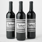 Vader van de Bride Wijn Etiket (Flessen)