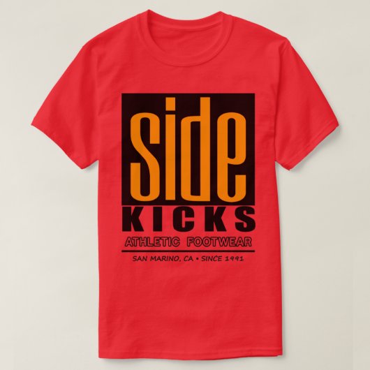 Vader van de bruid 1991 Side Kicks T-shirt (Design voorkant)