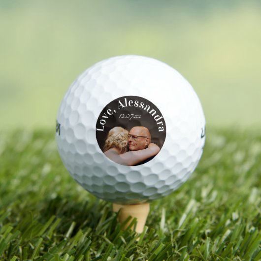 Vader van de Bruid Aangepaste Foto Golfballen (Insitu Shirt)
