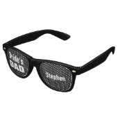 Vader van de bruid bruiloft gunst zwart wit A09 Retro Zonnebril